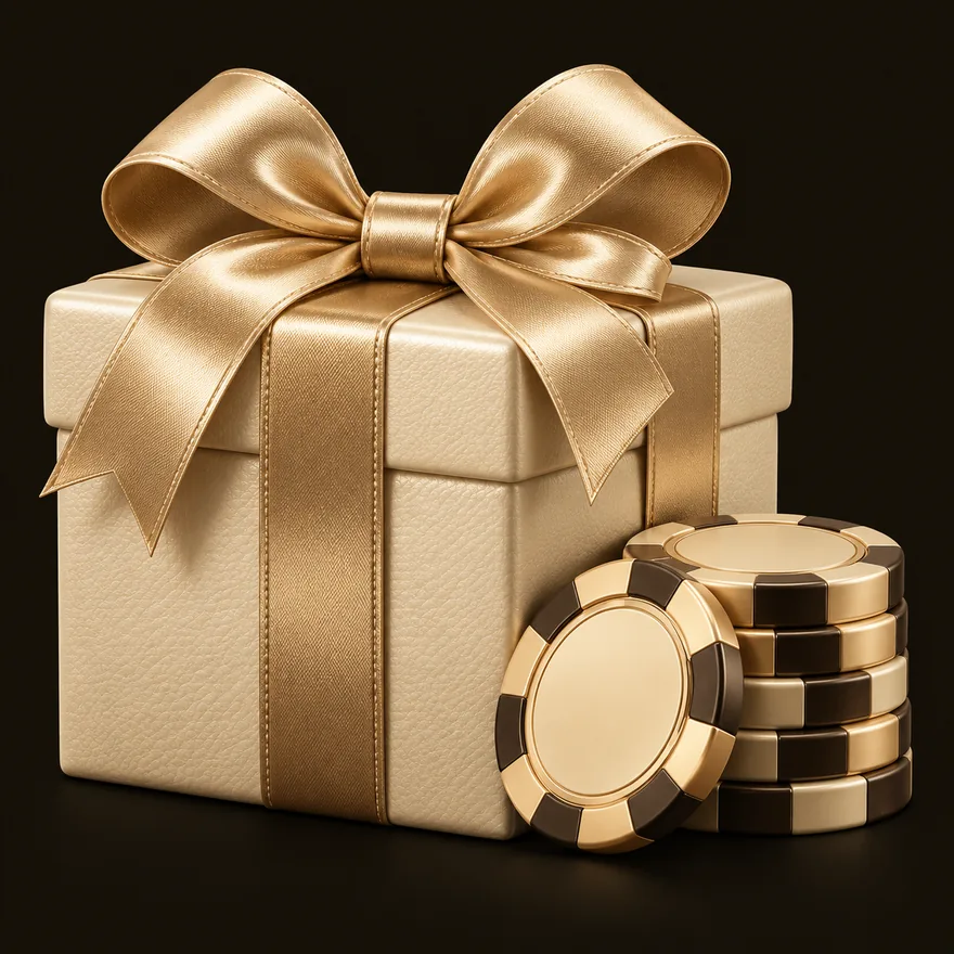 Gift box and chips — 22King