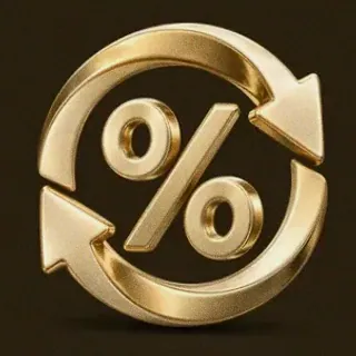Percent cycle icon — 22King