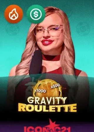 Gravity Roulette live game cover