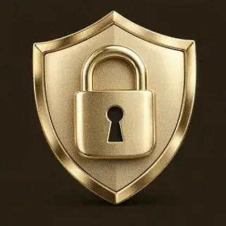 Shield with padlock — 22King