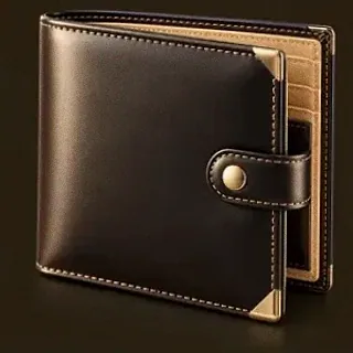 Leather bifold wallet — 22King