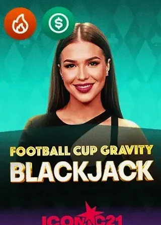 Football Cup Gravity Blackjack live game cover
