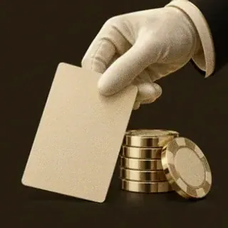 Hand dealing card — 22King