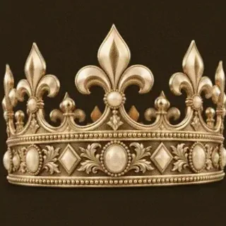 Ornate royal crown — 22King