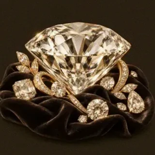 Faceted diamond gemstone — 22King