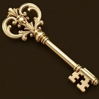 Ornate antique key — 22King