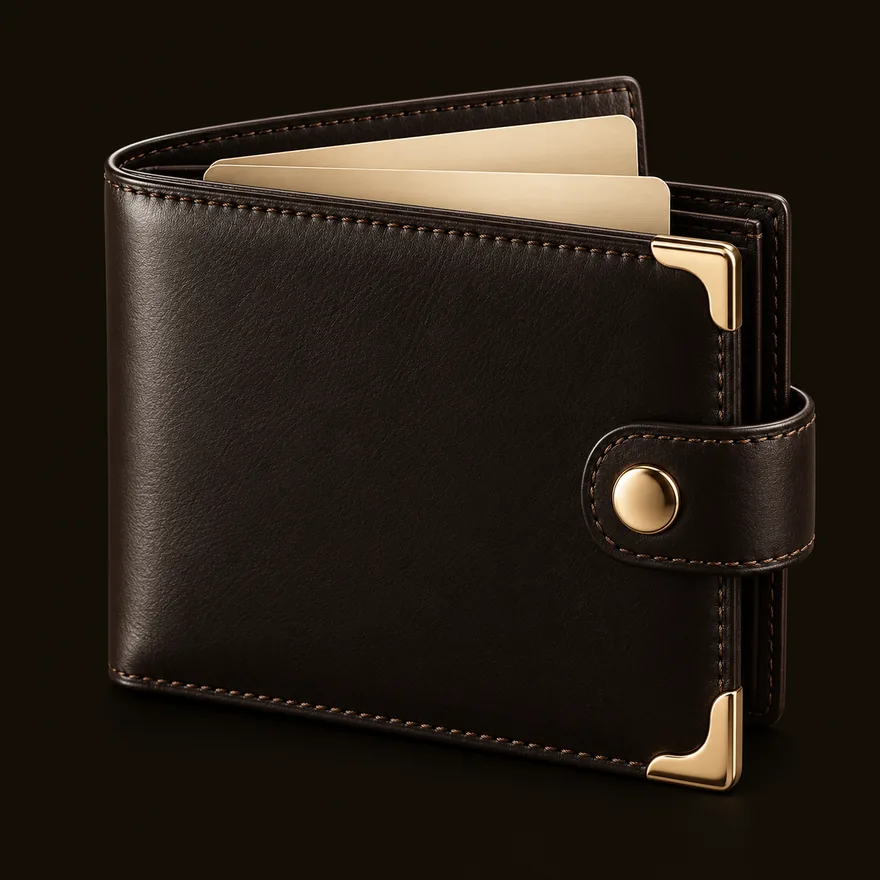 Leather wallet — 22King